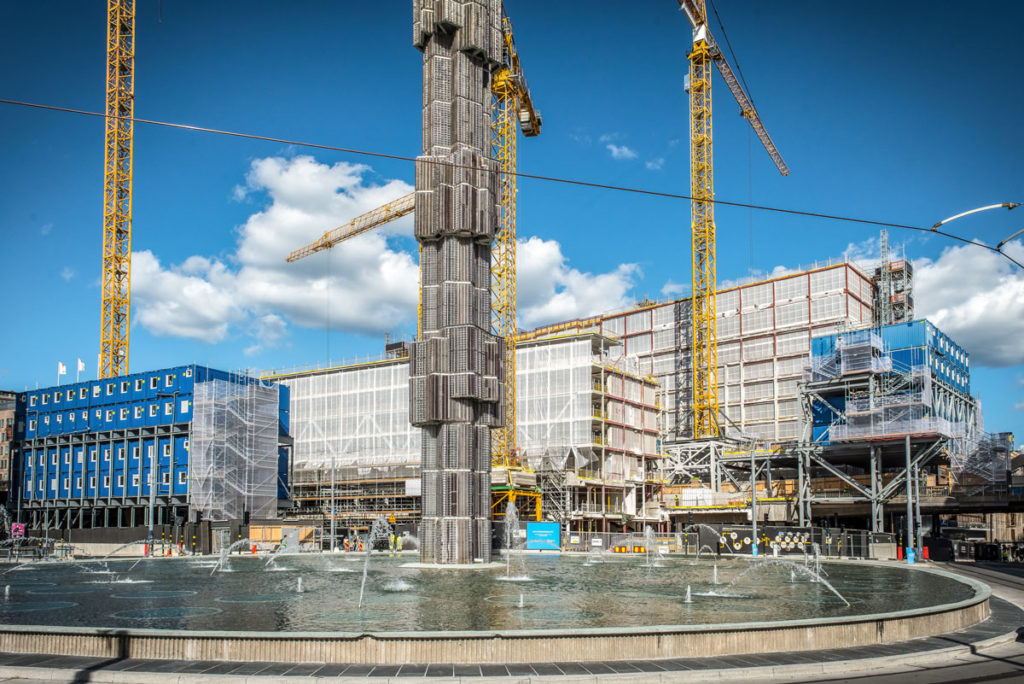 Safecon har levererat byggställningar i Stockholm i 20 år.